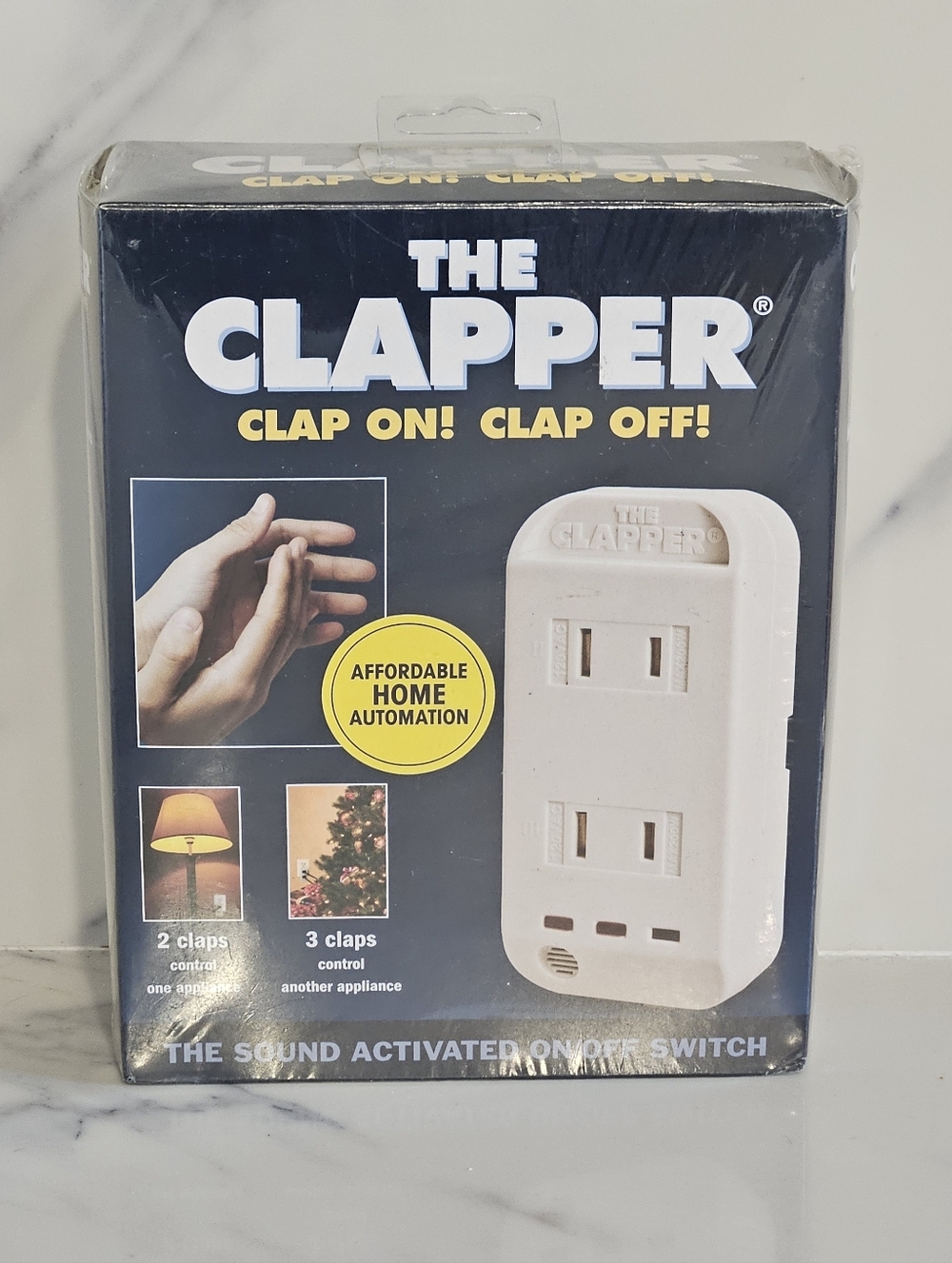 BNIB - The Clapper - Sound-Activated On/Off Switch